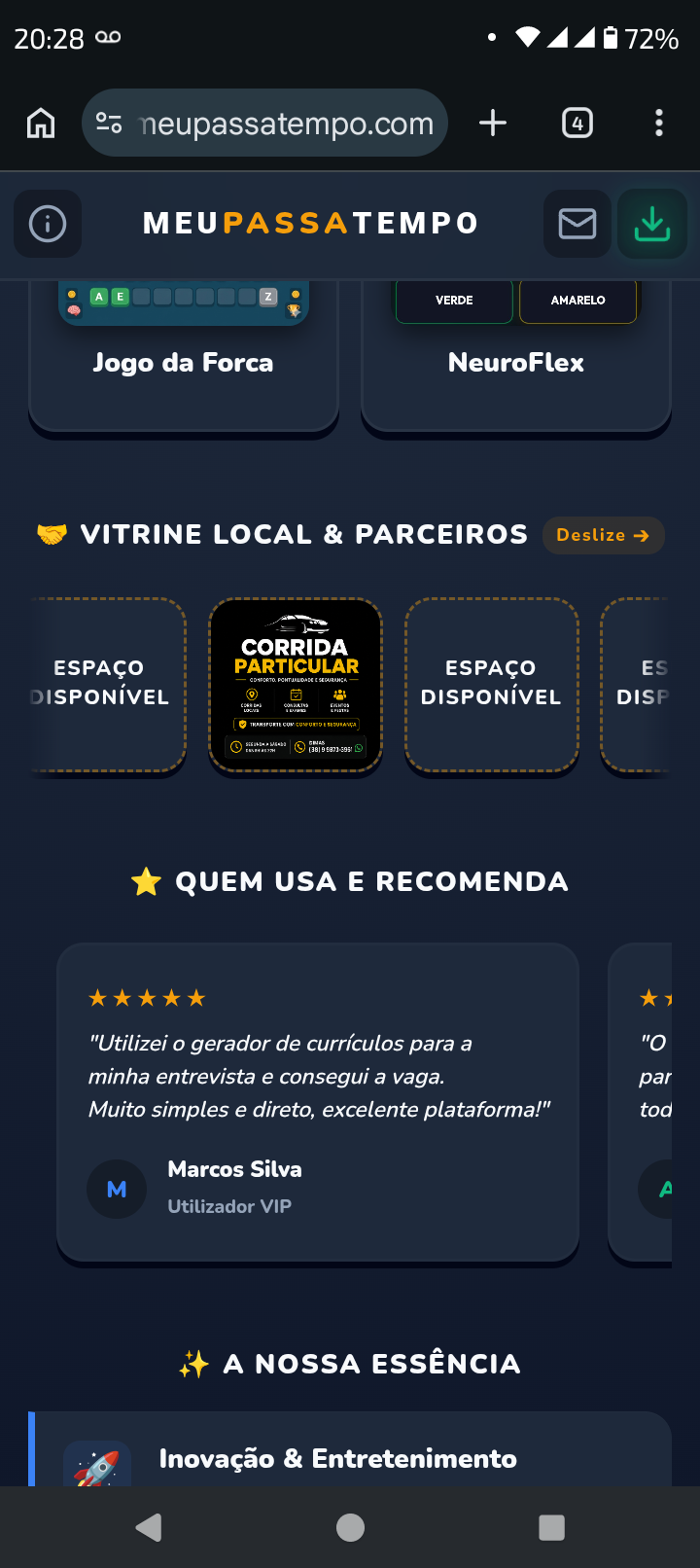 Plano Parceiro Carrossel